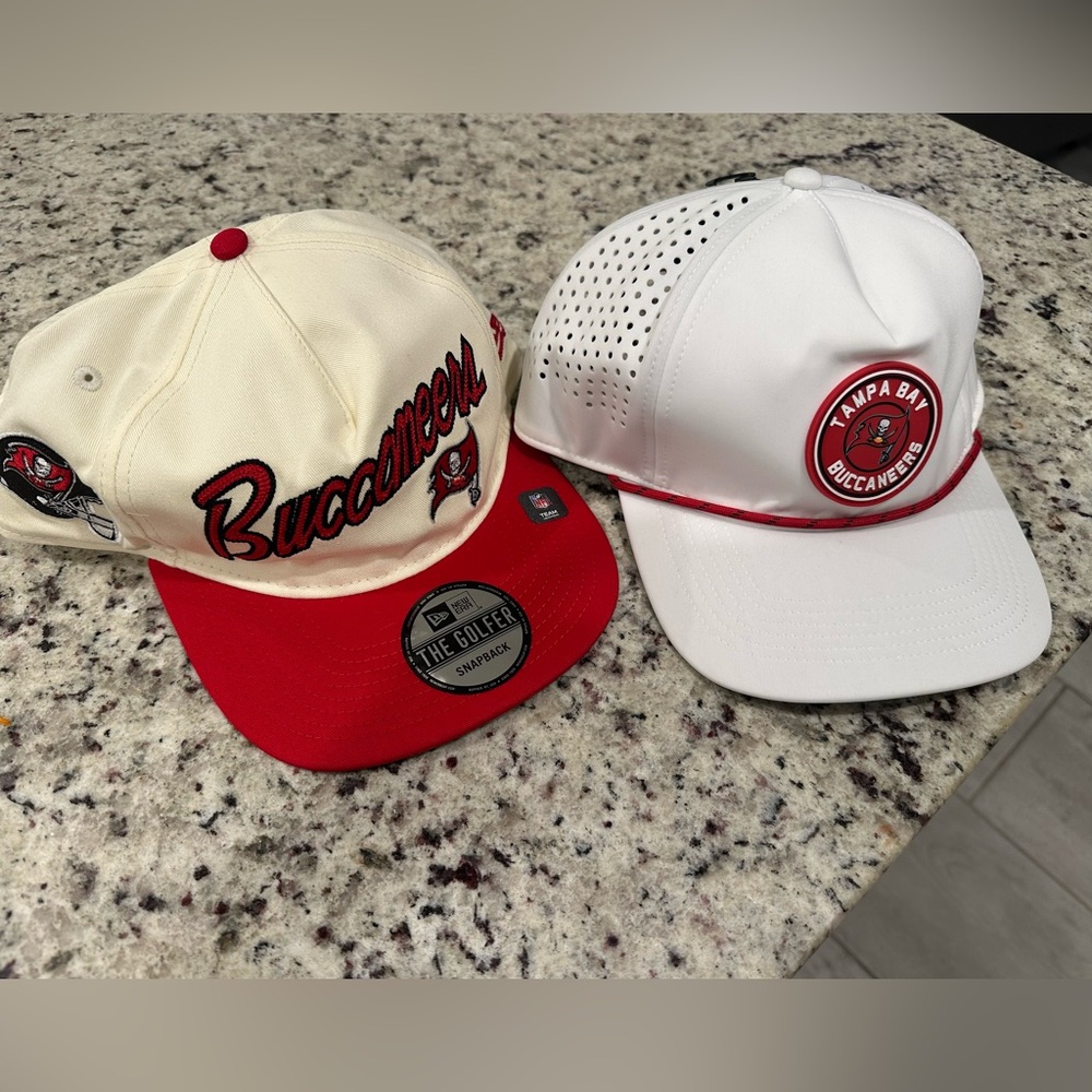 NWT Tampa Bay Buccaneers hats